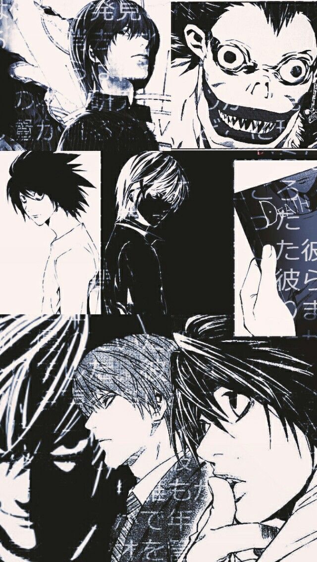 Pin By Donaml On Death Note - Death Note Comic , HD Wallpaper & Backgrounds
