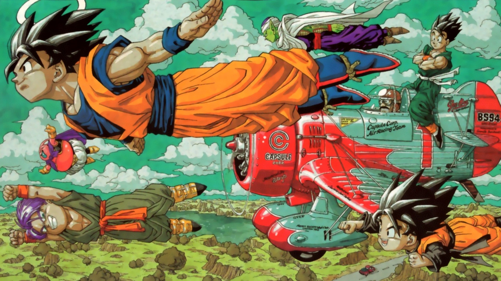 Dragon Ball Z Wallpaper - Dragon Ball Akira Toriyama , HD Wallpaper & Backgrounds