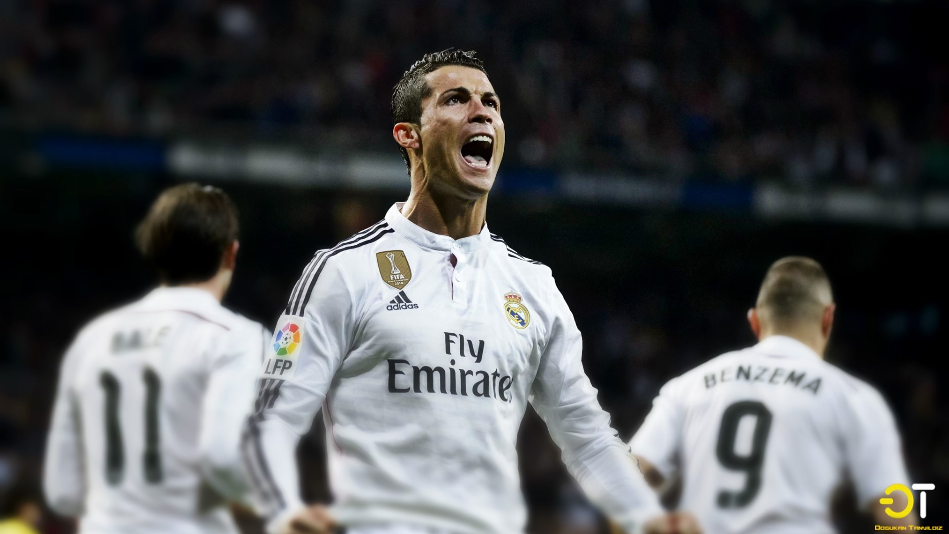 Cristiano Ronaldo Wallpaper, Free Wallpapers, Ball, - Hd Cr7 Real Madrid , HD Wallpaper & Backgrounds