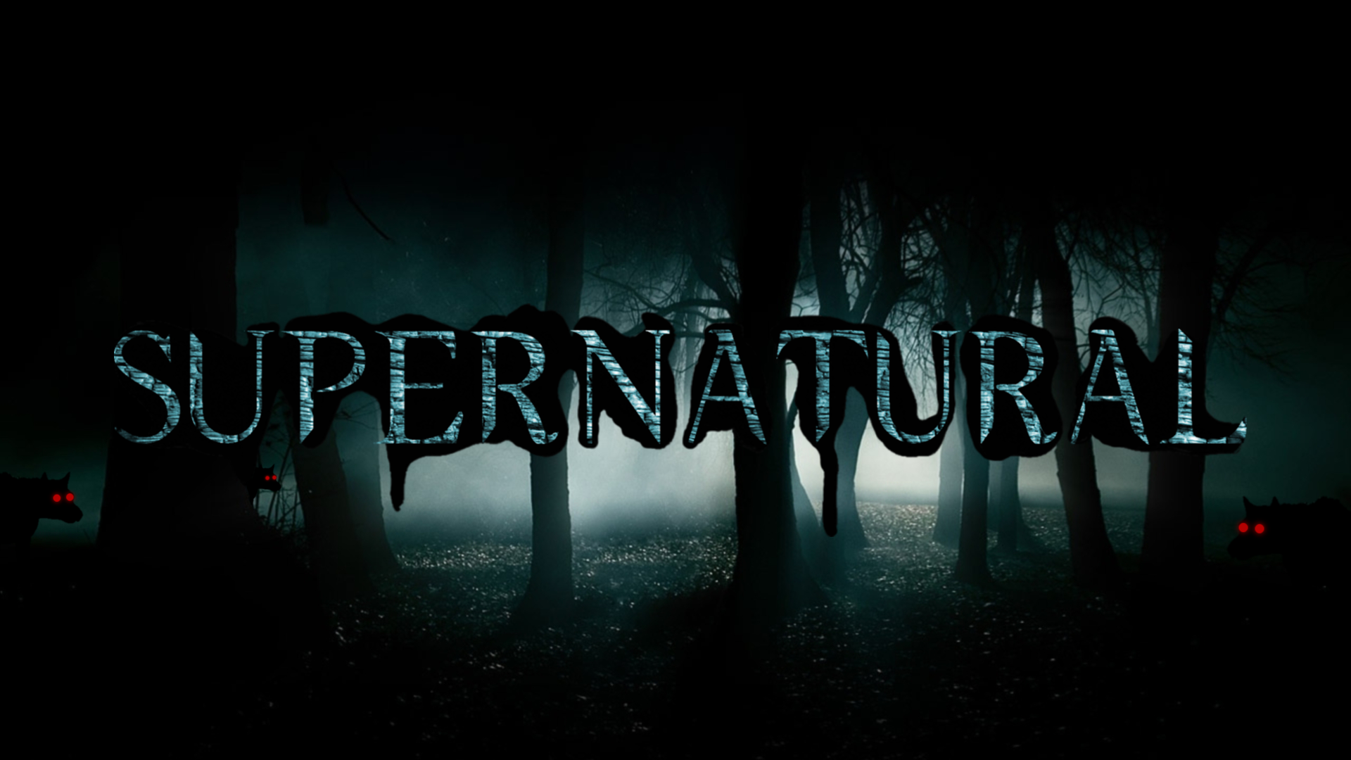 Supernatural Backgrounds - Supernatural Logo Season 5 , HD Wallpaper & Backgrounds