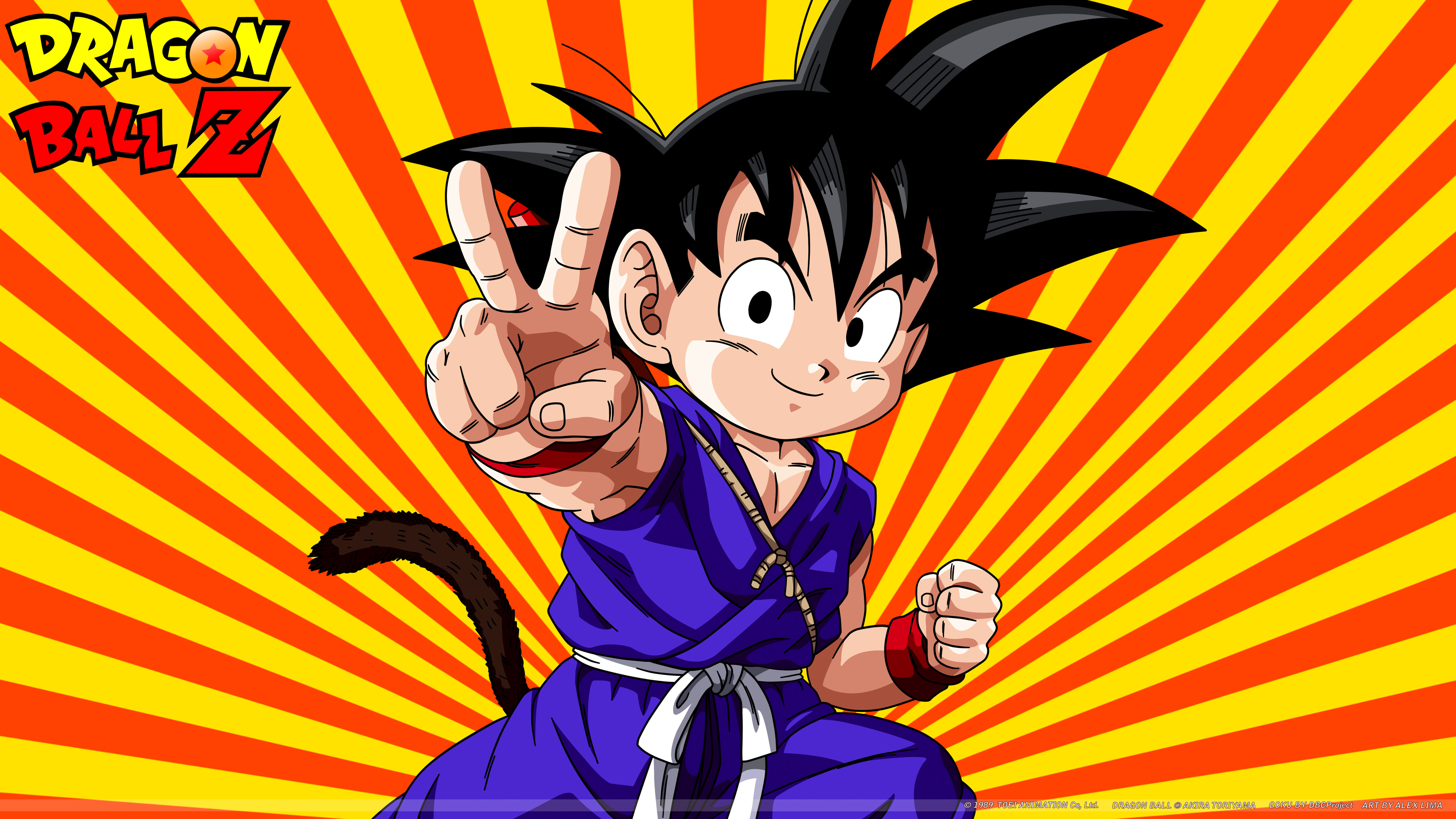 Dragon Ball Z Computer Wallpaper Dragon Ball Z Kid - Dragon Ball Z Kidgoku , HD Wallpaper & Backgrounds