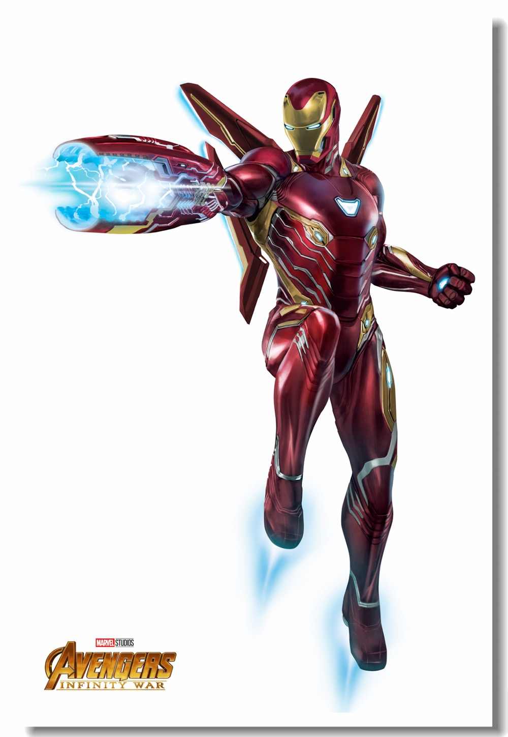 Detail Feedback Questions About Custom Canvas Wall - Avengers Infinity War Iron Man Transparent , HD Wallpaper & Backgrounds