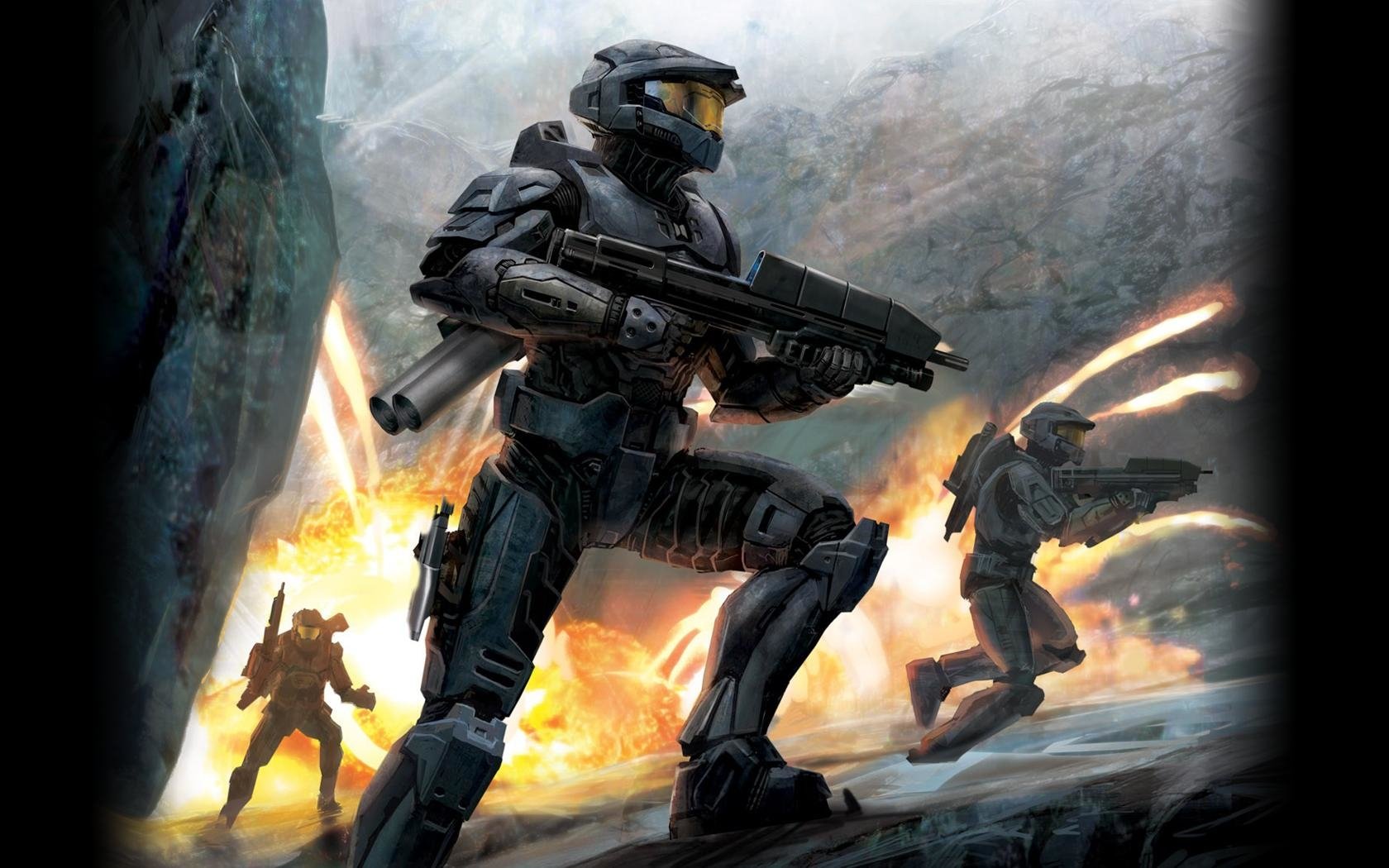 Hd Wallpaper - Halo 3 Master Chief , HD Wallpaper & Backgrounds
