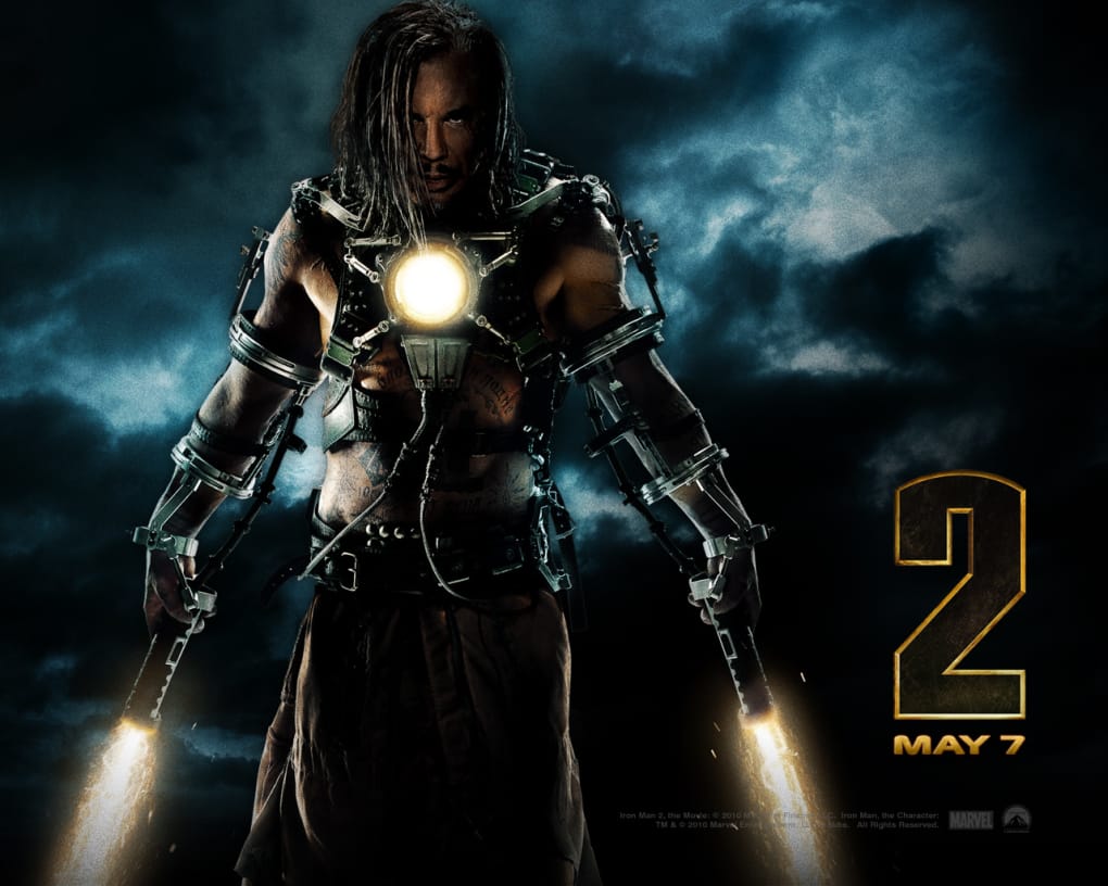 Iron Man 2 Wallpaper - Iron Man Movies Villains , HD Wallpaper & Backgrounds