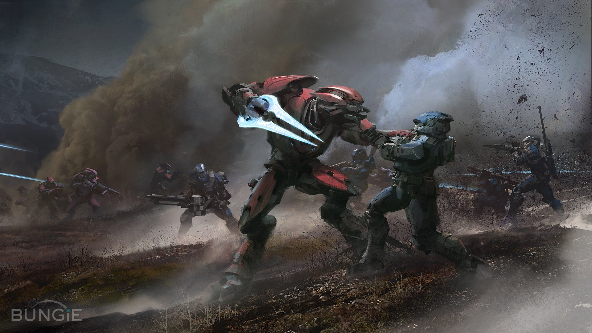0 Halowallpaper Ideas About Halo Reach Xbox One On - Halo Reach , HD Wallpaper & Backgrounds
