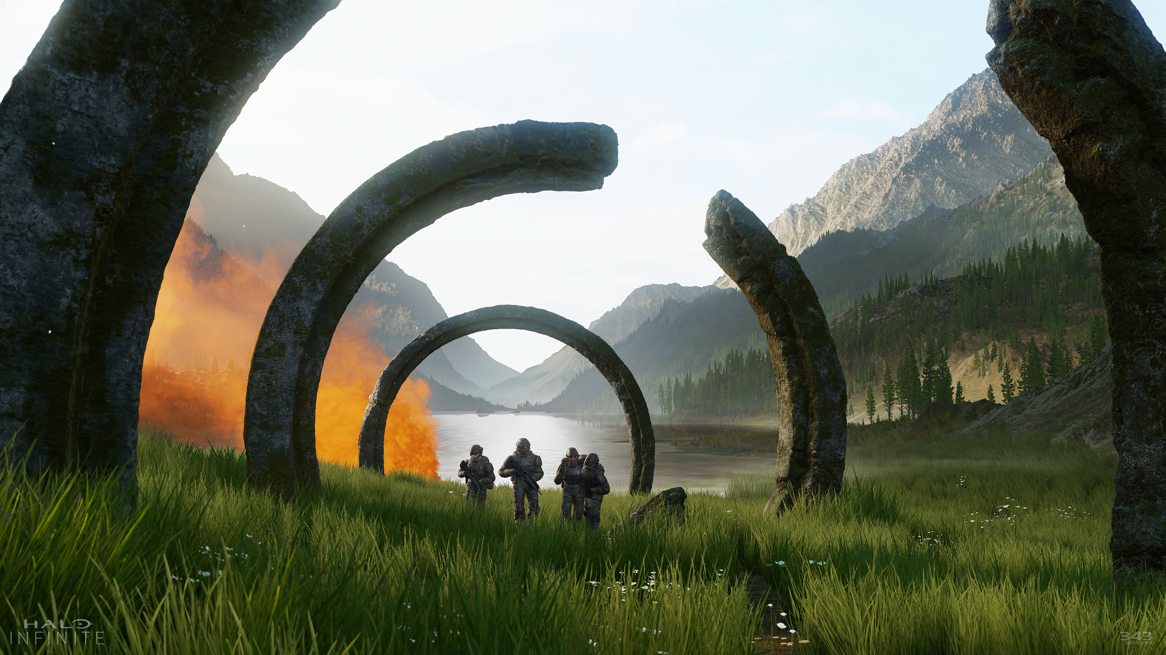 Ancient Rings - Halo Infinite , HD Wallpaper & Backgrounds