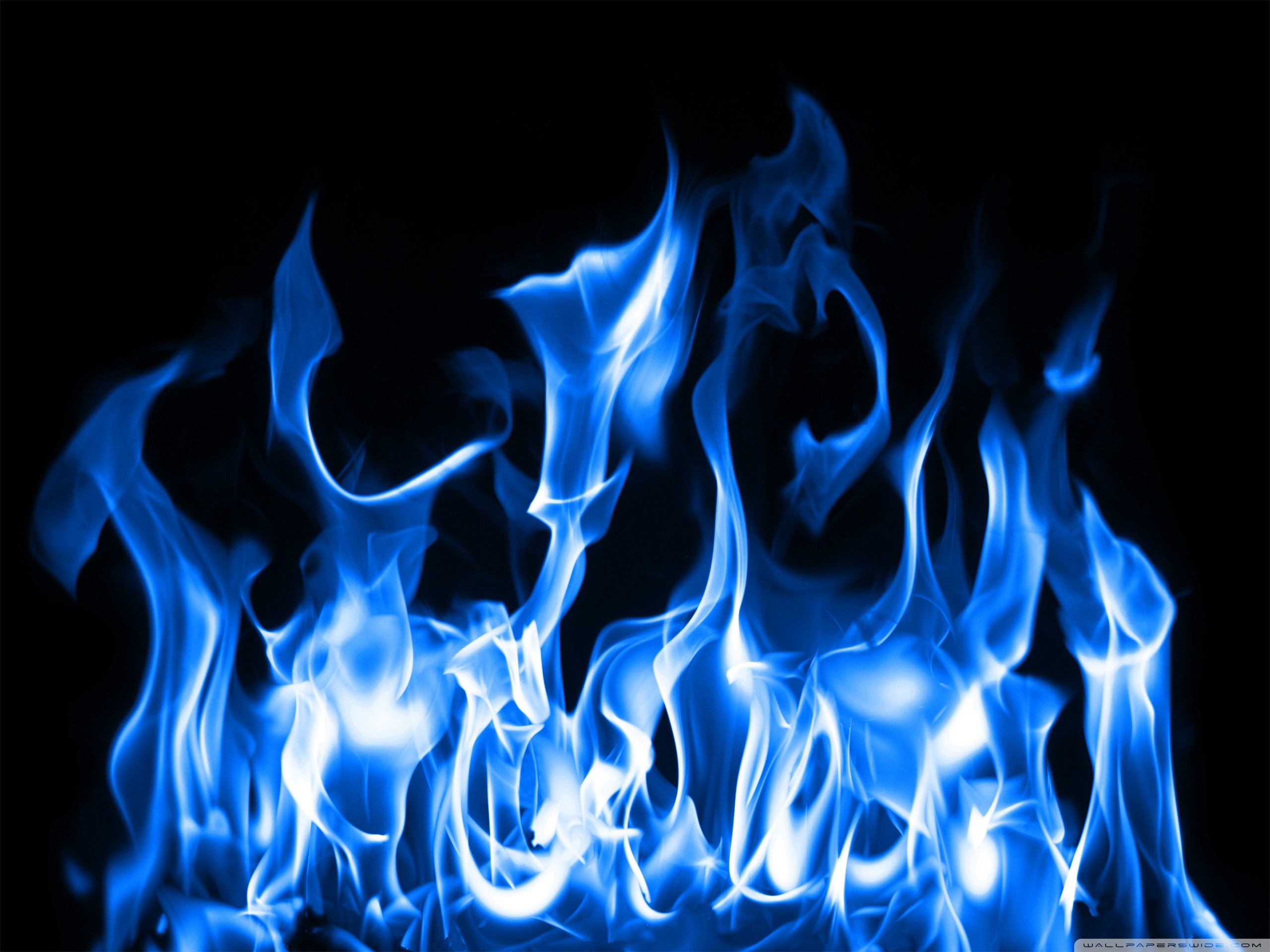 Most Downloaded Blue Fire Wallpapers - Blue Flames , HD Wallpaper & Backgrounds