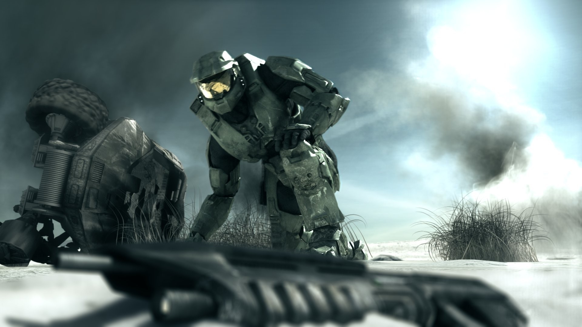Halo Master Chief Wallpaper - Halo Character , HD Wallpaper & Backgrounds