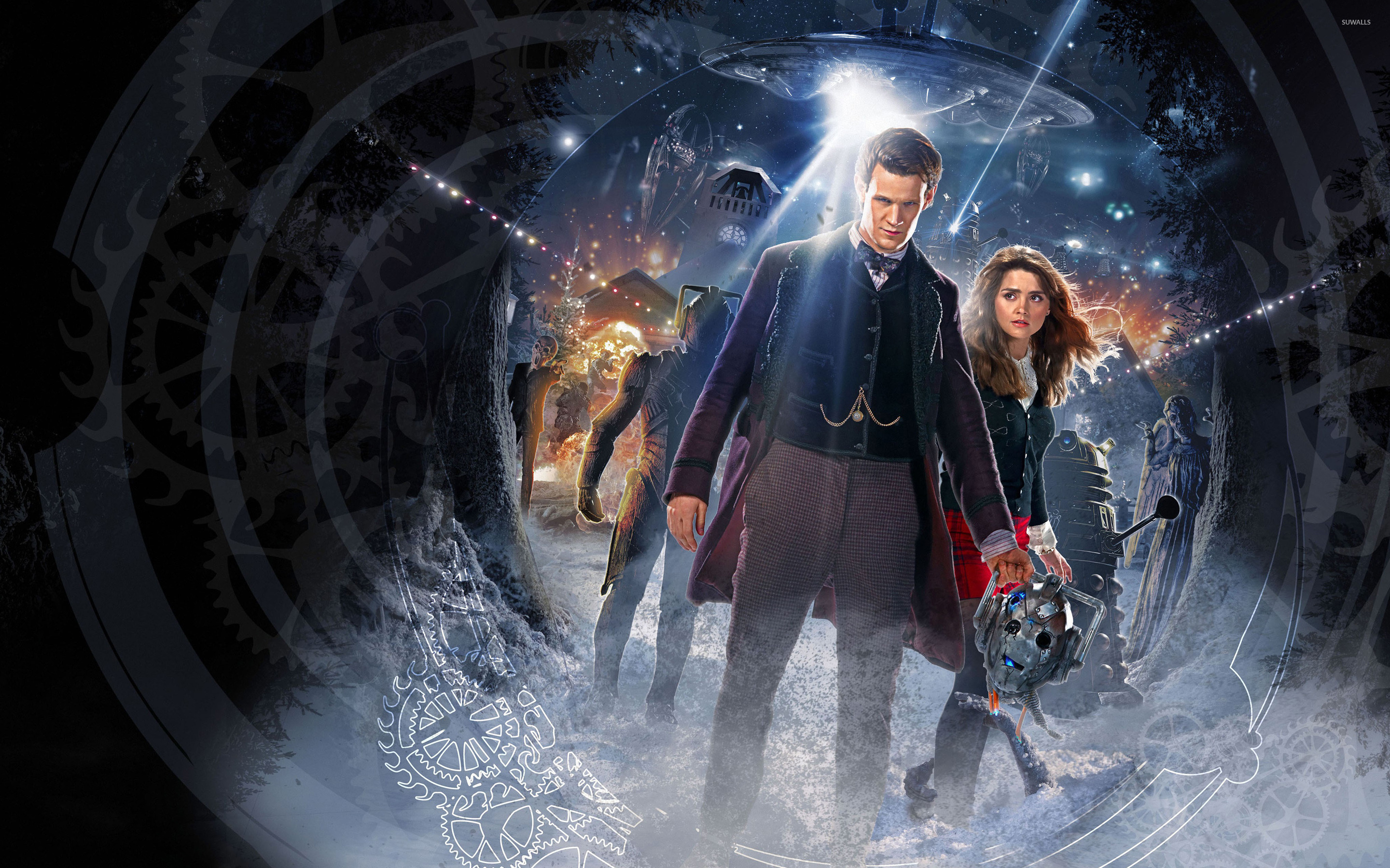 The Time Of The Doctor Wallpaper - Dr Who Time Of The Doctor , HD Wallpaper & Backgrounds