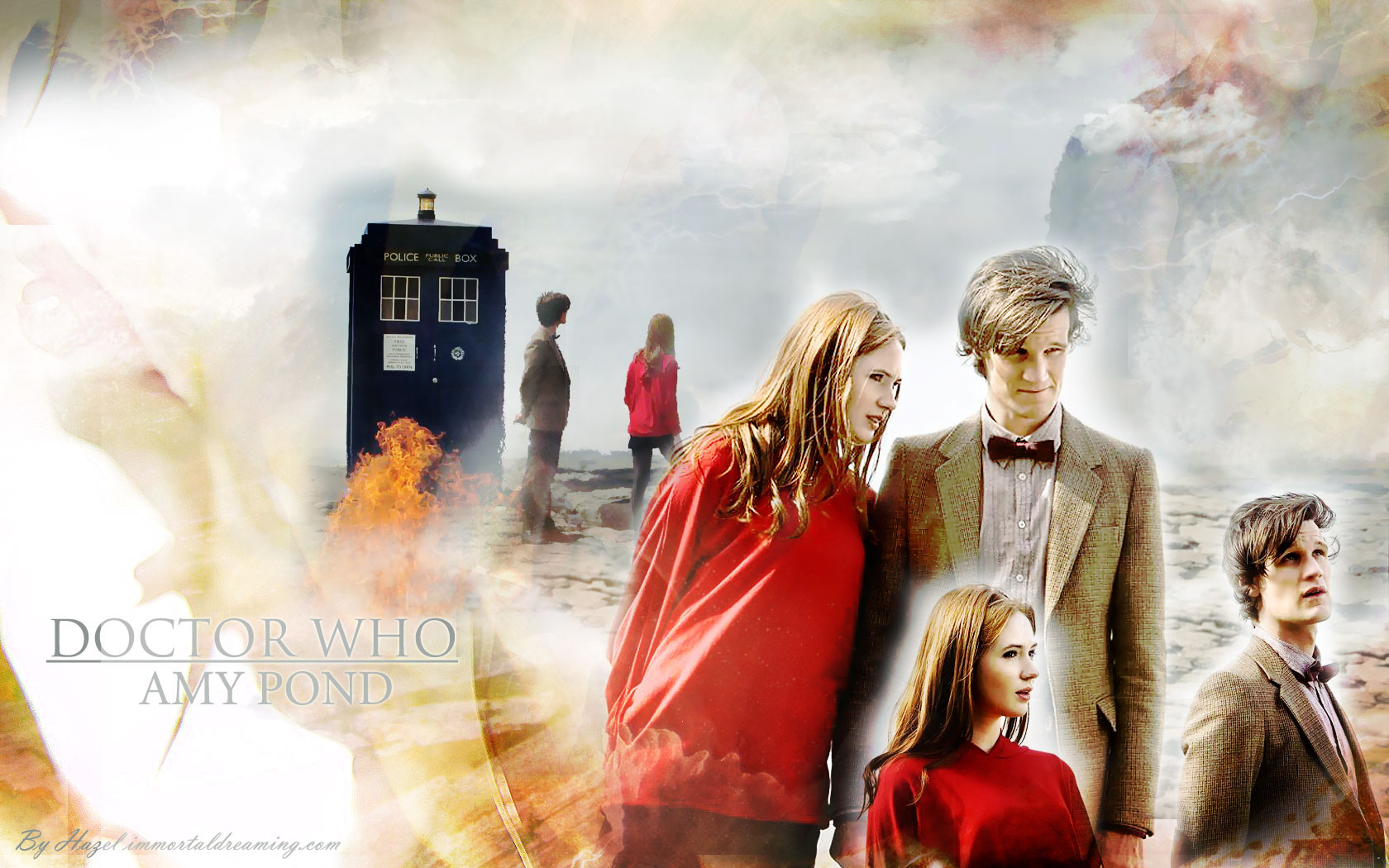 137 Doctor Who Wallpapers - Doctor Who And Amy Pond , HD Wallpaper & Backgrounds