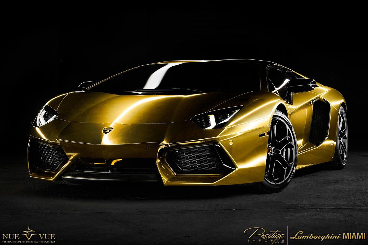 Gold Lamborghini Wallpaper - Gold Lamborghini , HD Wallpaper & Backgrounds