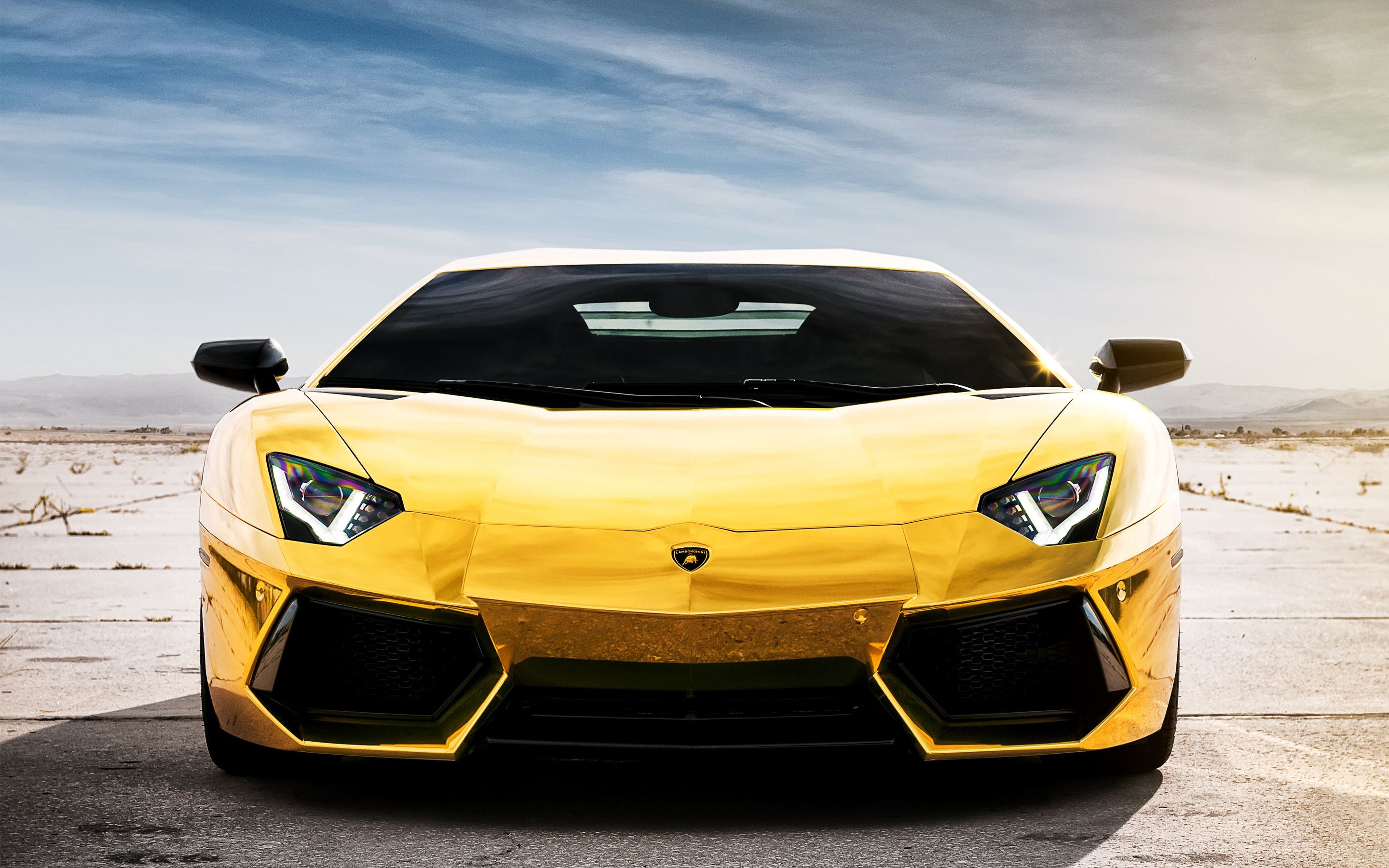 2015 Lamborghini Aventador Roadster Prestige Imports - Gold Wallpaper Lamborghini , HD Wallpaper & Backgrounds