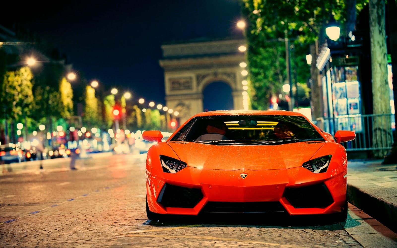 Orange Lamborghini Wallpaper - Lamborghini Hd Wallpaper For Pc , HD Wallpaper & Backgrounds