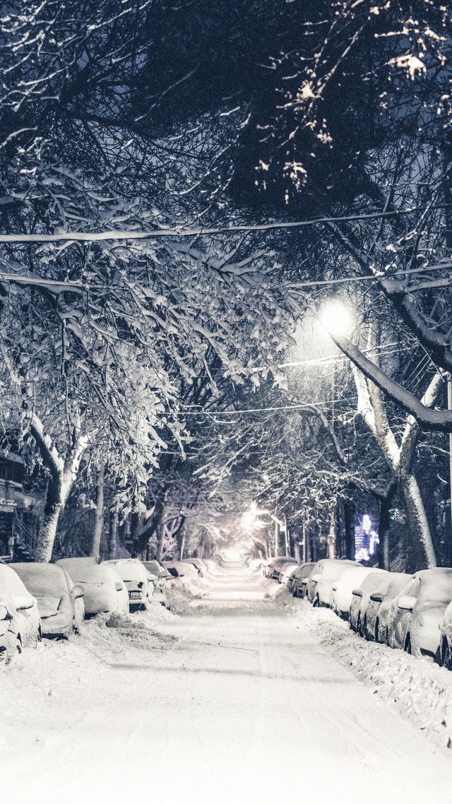 Winter, 4k, 5k, Snow, Street - Snow Wallpaper Hd 4k , HD Wallpaper & Backgrounds
