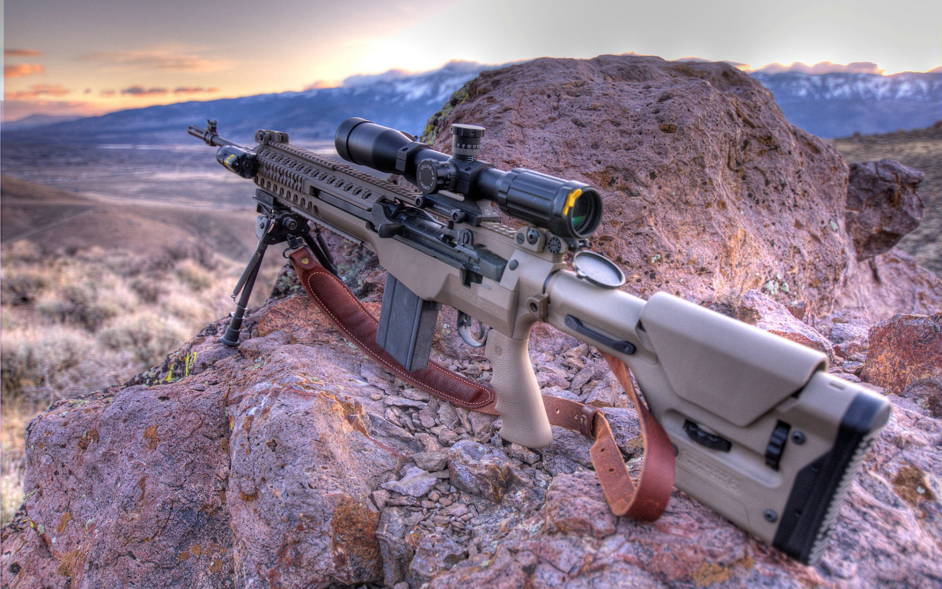 Sniper Rifle Wallpaper Hd , HD Wallpaper & Backgrounds
