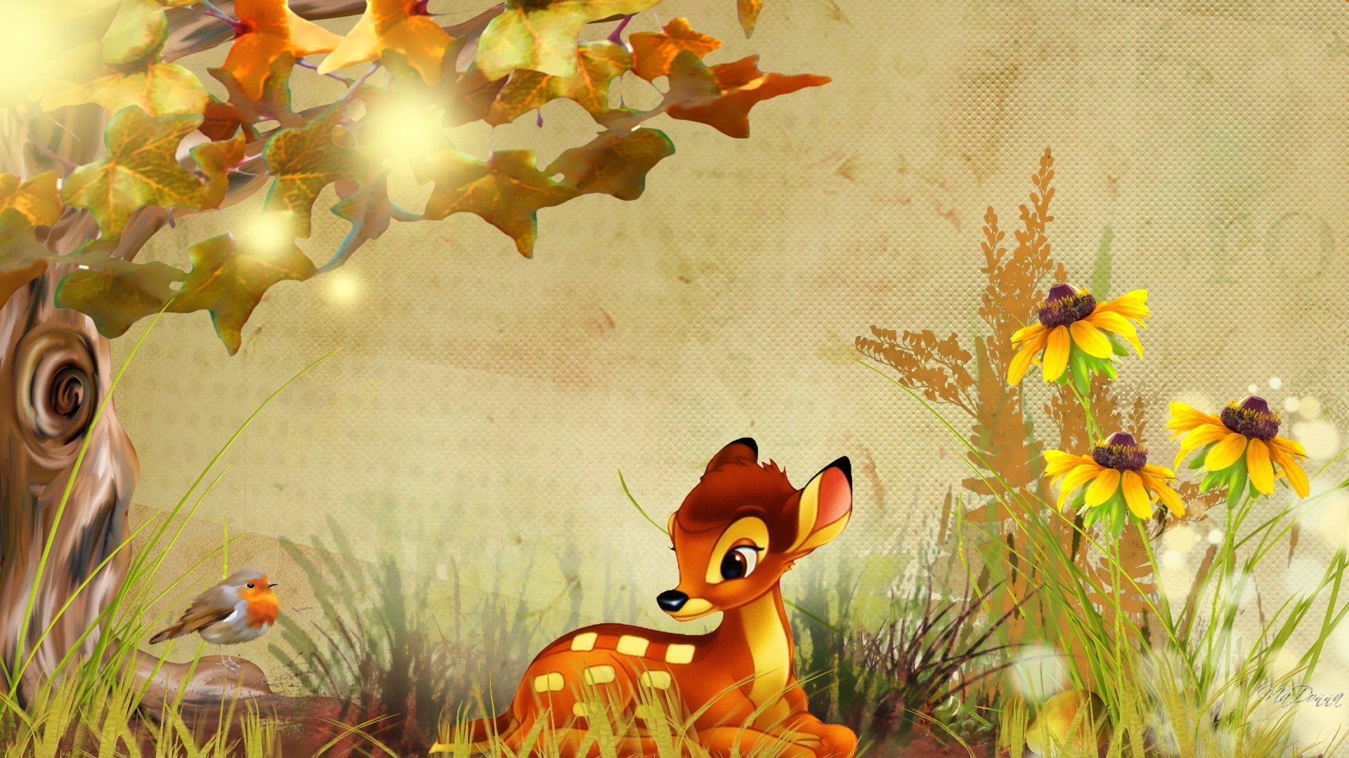 Bambi Disney , HD Wallpaper & Backgrounds