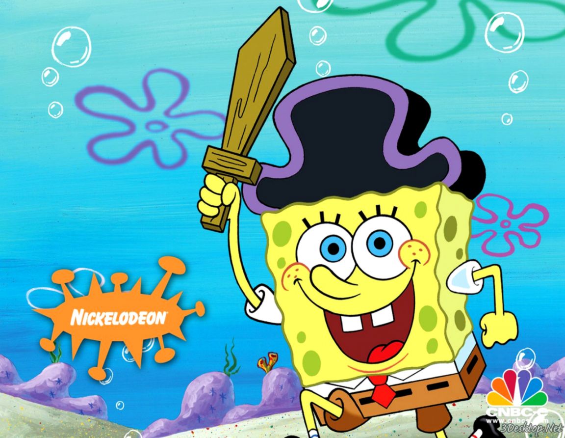 Spongebob Squarepants Wallpaper And Background Image - Spongebob Piraat , HD Wallpaper & Backgrounds