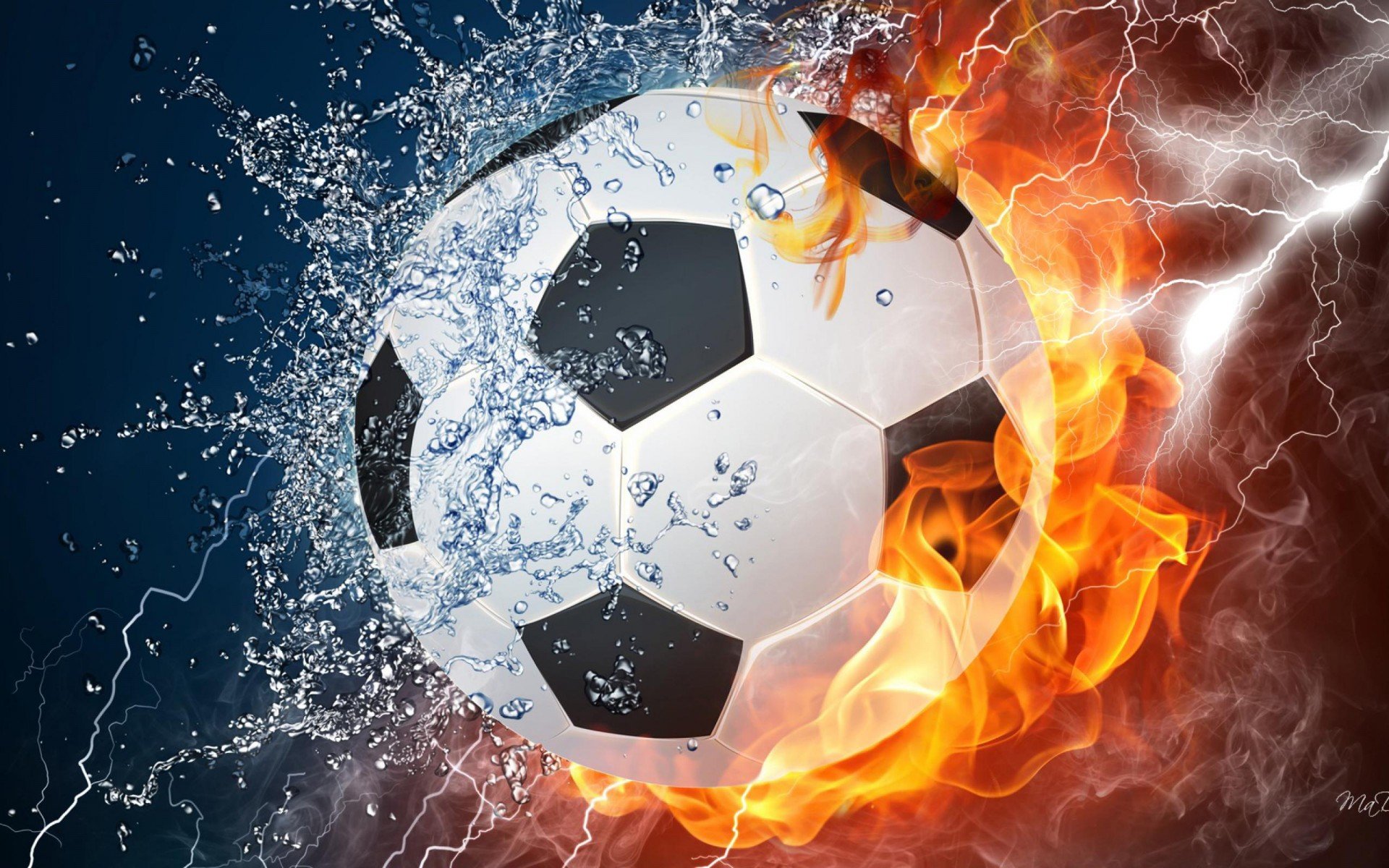 Soccer Ball Wallpaper - Soccer Ball Background Hd , HD Wallpaper & Backgrounds