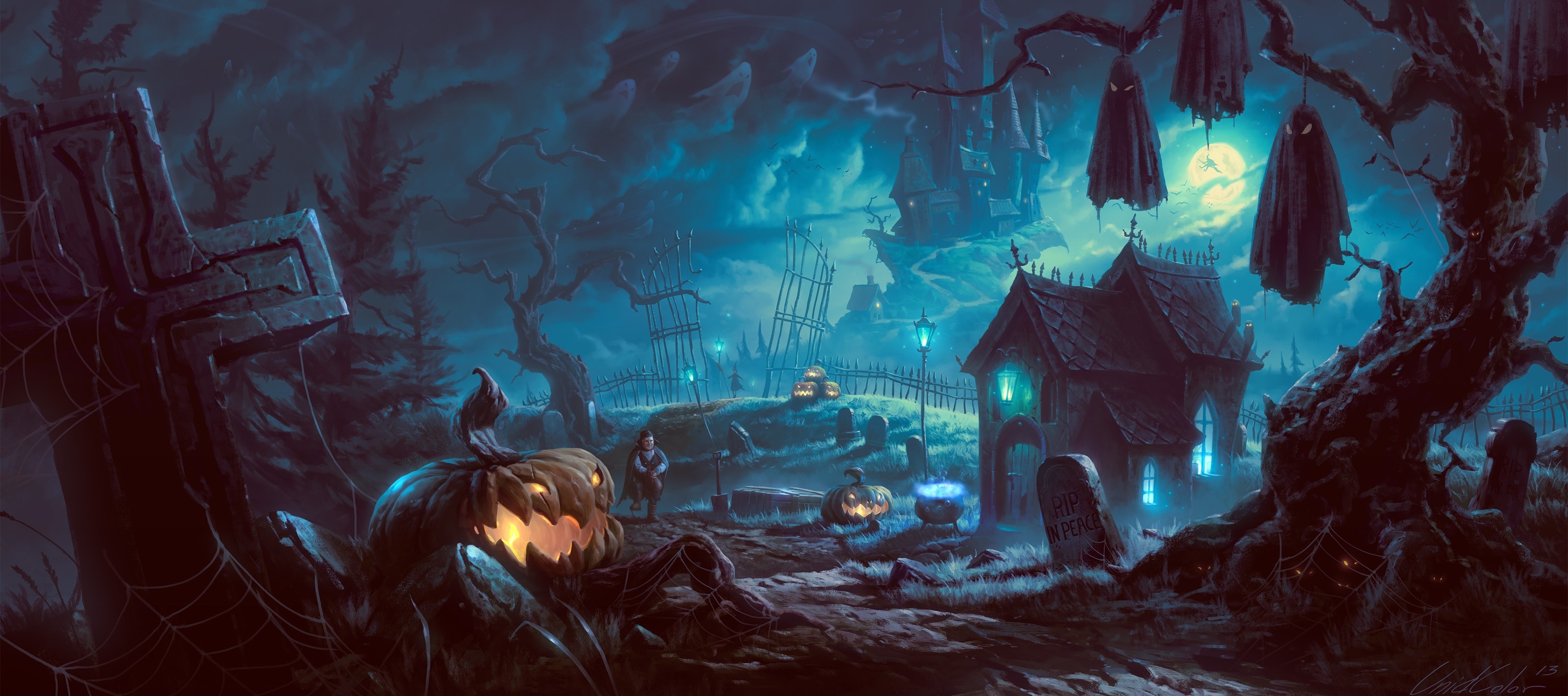 Holidays -> Halloween Wallpapers , HD Wallpaper & Backgrounds
