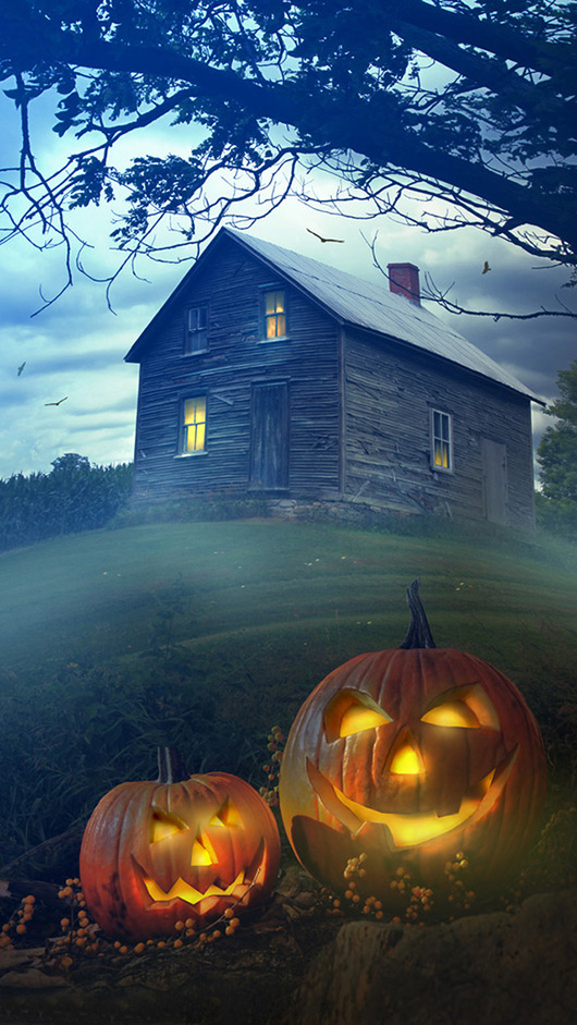 Halloween Iphone 6 Wallpaper - Fond D Écran Iphone Halloween , HD Wallpaper & Backgrounds