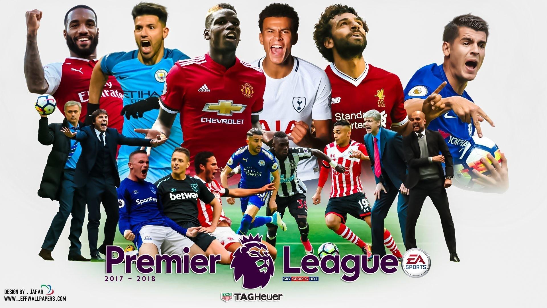 Soccer Wallpaper - Premier League Wallpaper Players , HD Wallpaper & Backgrounds