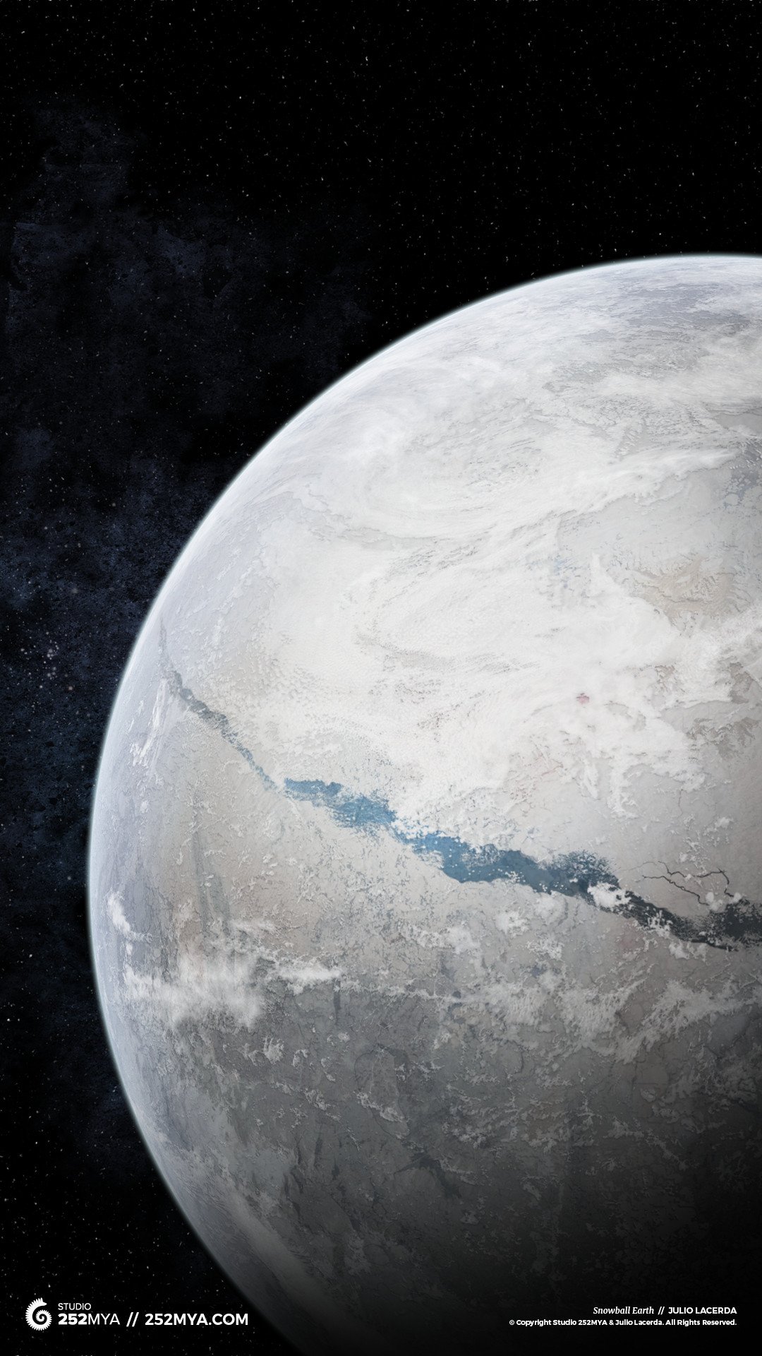 Snowball Earth Digital Wallpaper Snowball Earth Digital - Karoo Ice Age , HD Wallpaper & Backgrounds