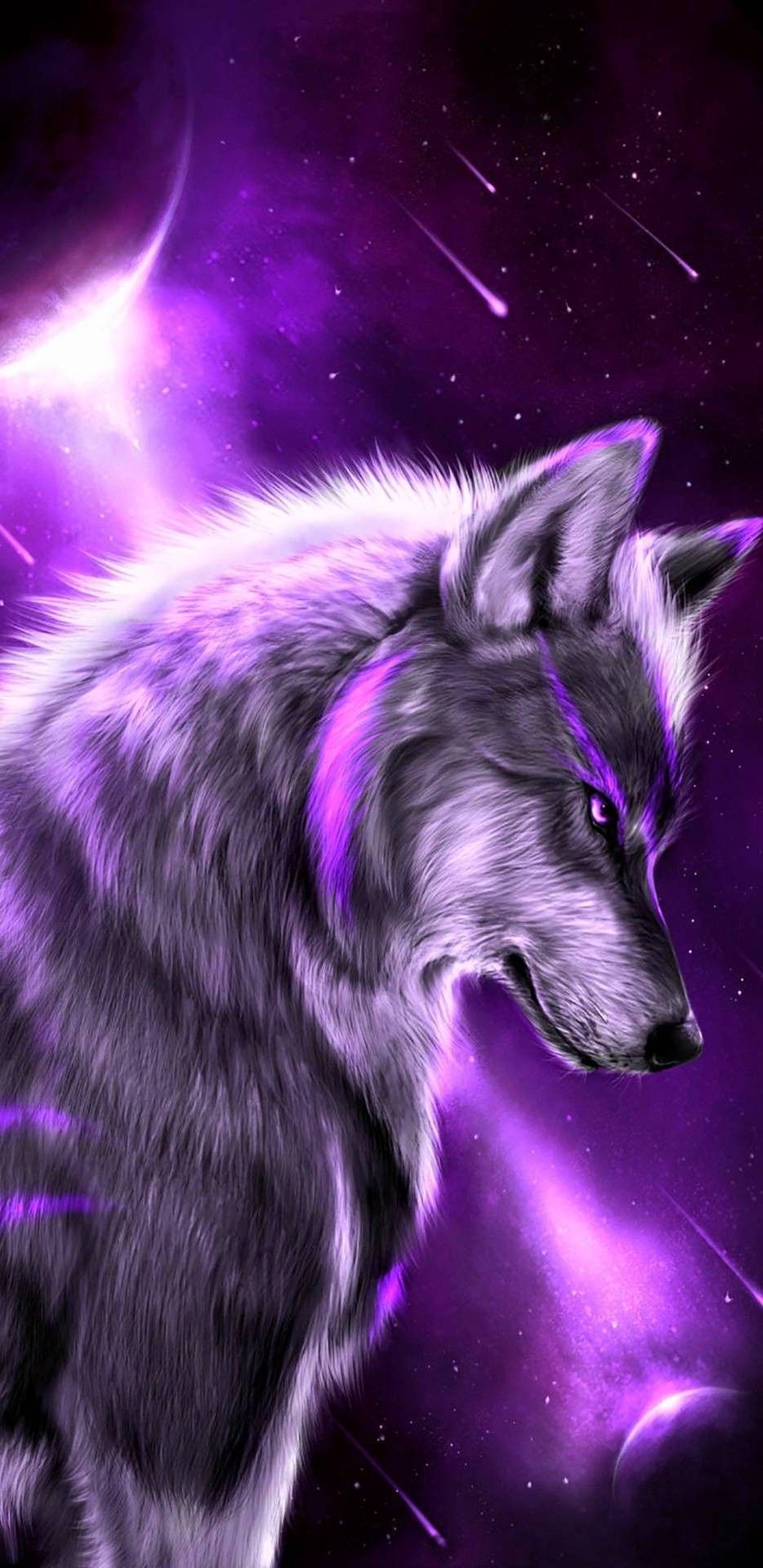 Wolf Quotes, Wolf Stuff, Mythical Creatures, Wolf Packs, - Purple Wolf , HD Wallpaper & Backgrounds