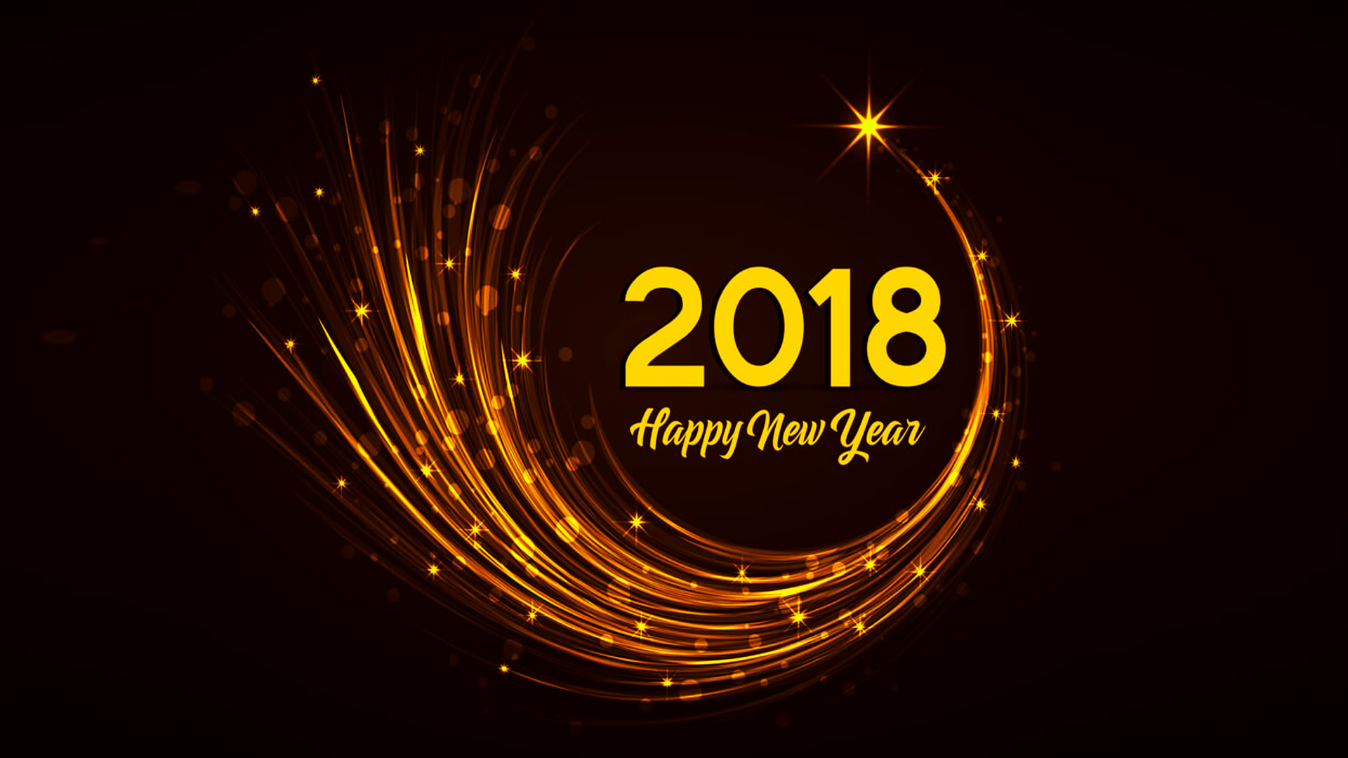 Beautiful Happy New Year 2018 Wallpaper - Happy New Year Marine , HD Wallpaper & Backgrounds