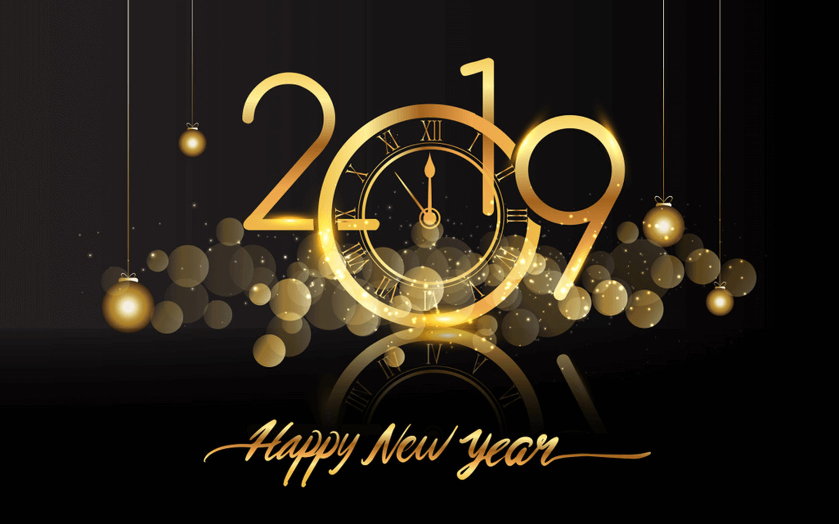 - - Happy New Year 2019 , HD Wallpaper & Backgrounds