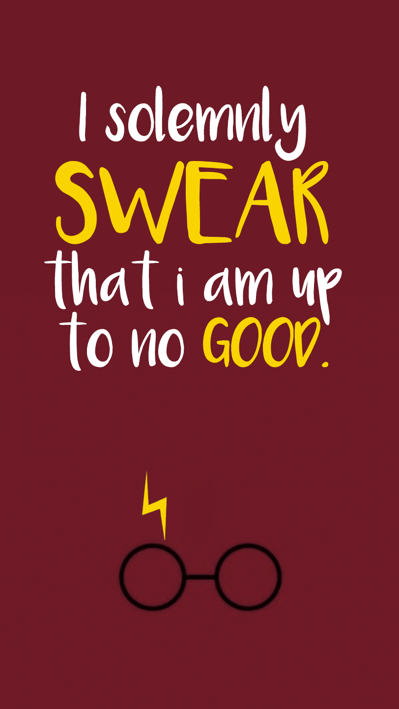 Harry Potter Phone Wallpaper - Solemnly Swear That I Am Up , HD Wallpaper & Backgrounds