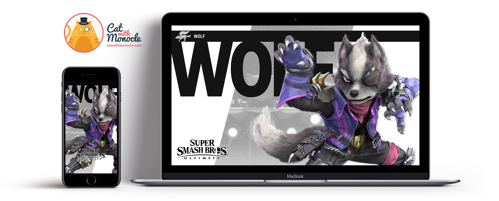 Super Smash Bros Ultimate Wolf - Super Smash Bros Ultimate Bowser , HD Wallpaper & Backgrounds