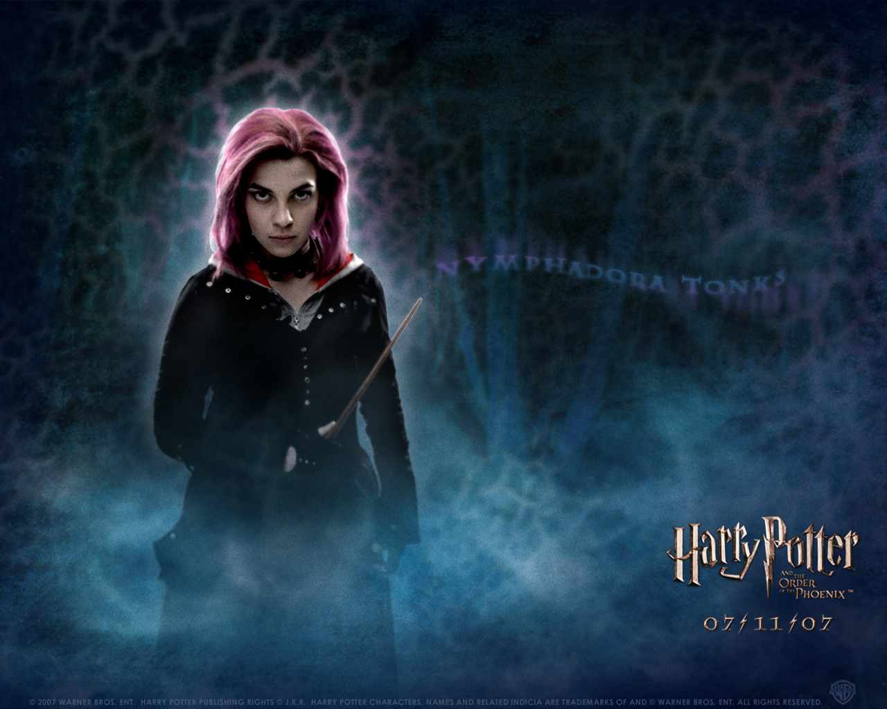 Harry Potter Movie Desktop Wallpaper - Nymphadora Tonks Order Of The Phoenix , HD Wallpaper & Backgrounds