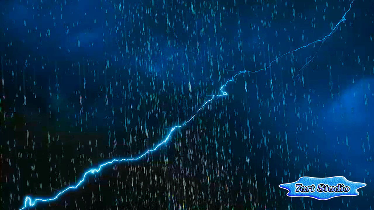 The Rain Drops Are So Heavy, They Make You Wet Through - Rain In Night Sky , HD Wallpaper & Backgrounds