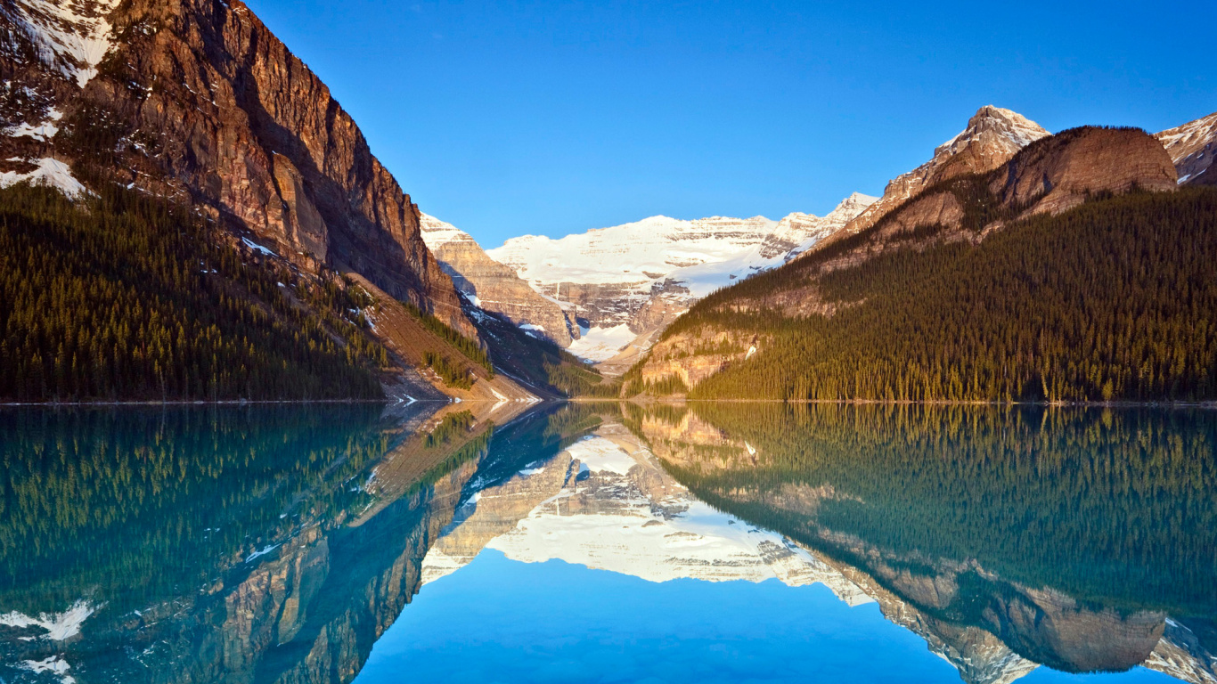 Nature, Reflection, Windows 10, Lake, Mount Scenery - Landscape Desktop Backgrounds Windows 10 , HD Wallpaper & Backgrounds