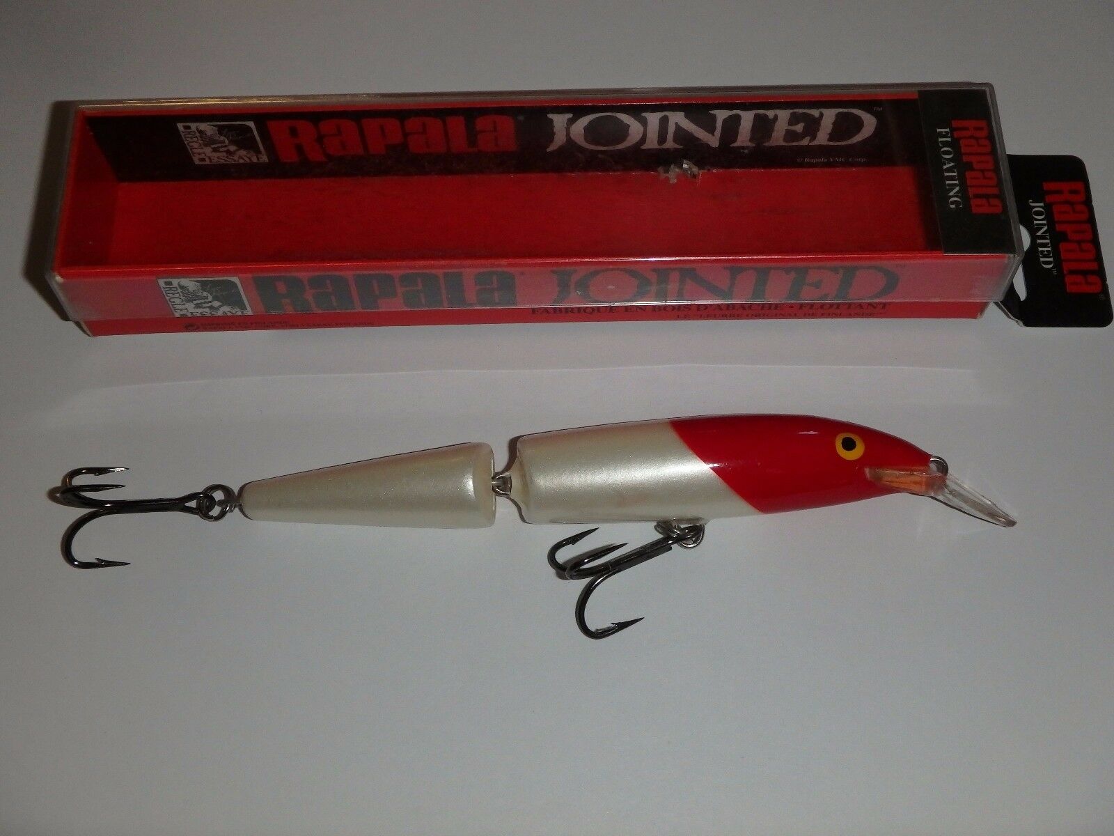Rapala Floating Jointed 13 Rh Red Head Hard To Find - Fin , HD Wallpaper & Backgrounds
