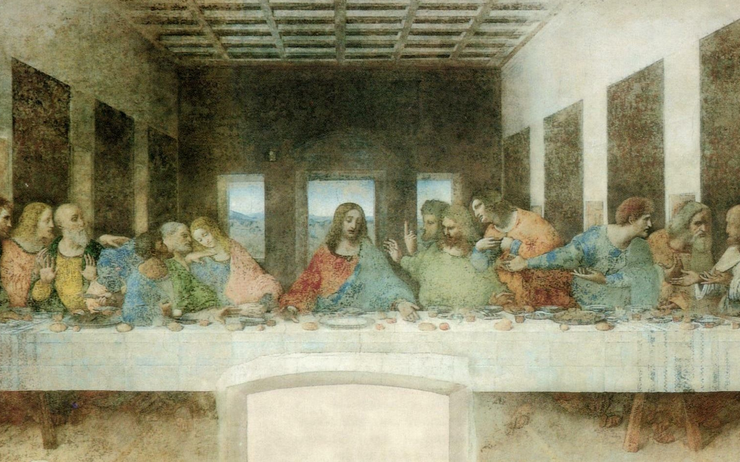 Leonardo Da Vinci - Santa Maria Delle Grazie , HD Wallpaper & Backgrounds