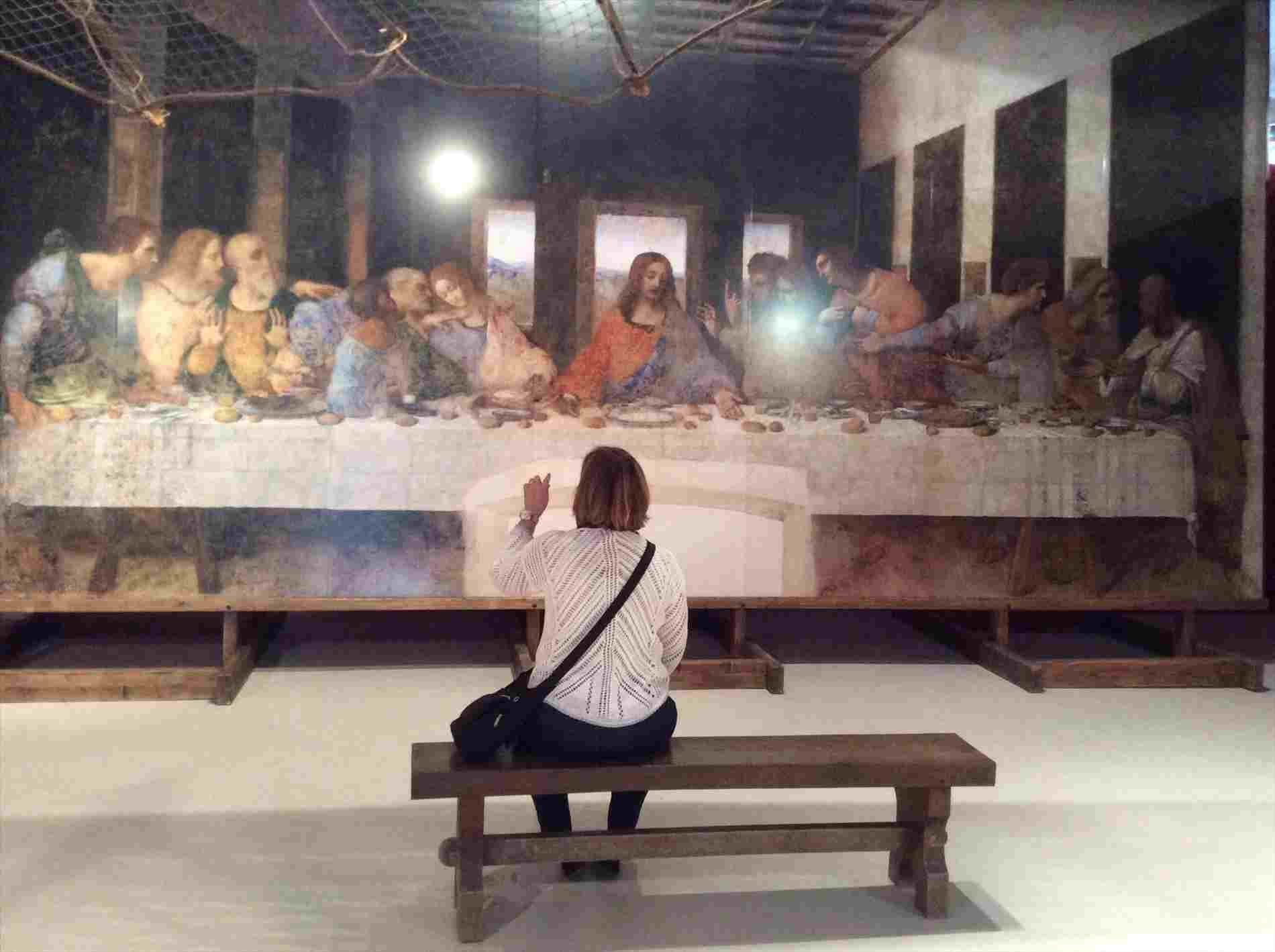 Hanginu In Copenhagen My Rhnetjoinerwordpresscom The - Last Supper Leonardo Da Vinci Original Painting , HD Wallpaper & Backgrounds