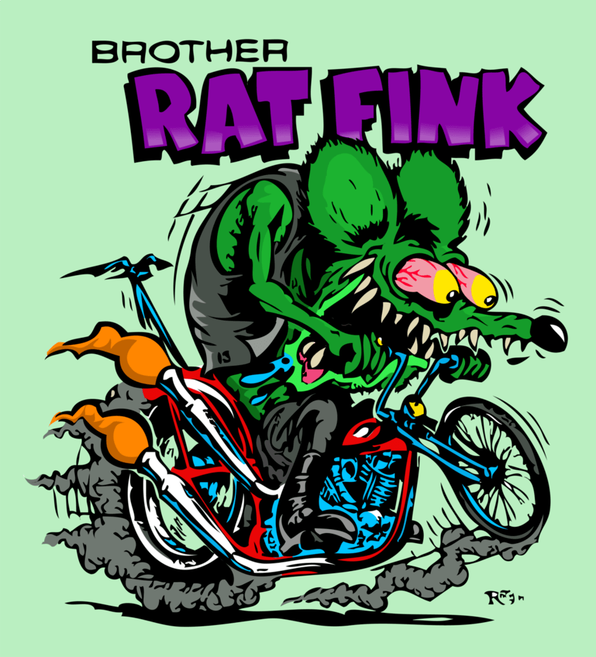 Rat Fink Wallpaper Wallpapersafari - Rat Fink , HD Wallpaper & Backgrounds