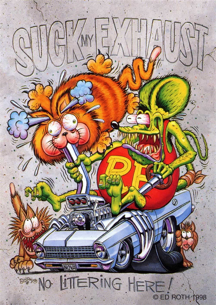 2167577402 E2ae8fd2ee B - Rat Fink , HD Wallpaper & Backgrounds