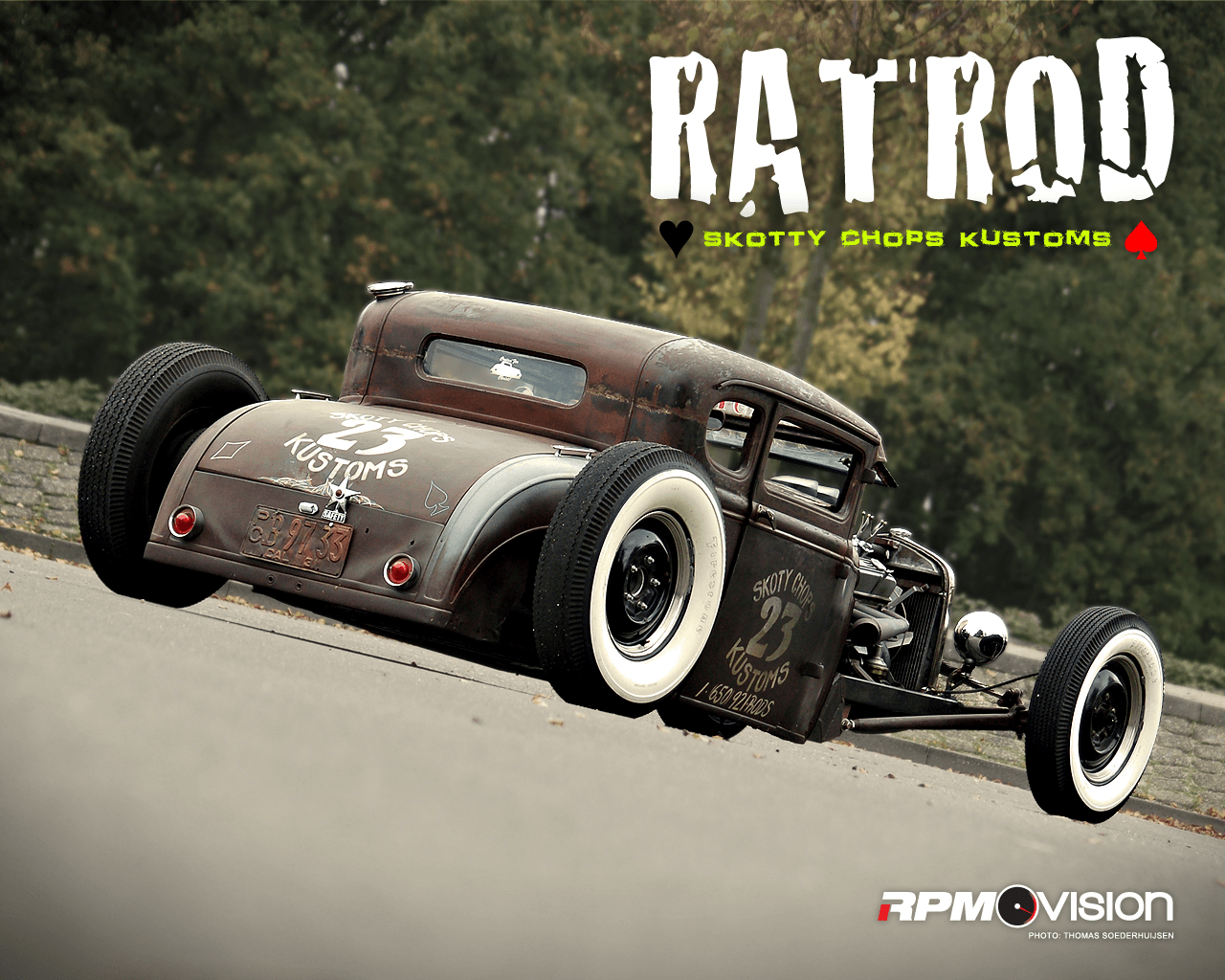 57 Best Free Rat Rod Wallpapers Wallpaperaccess - Rat Rod , HD Wallpaper & Backgrounds