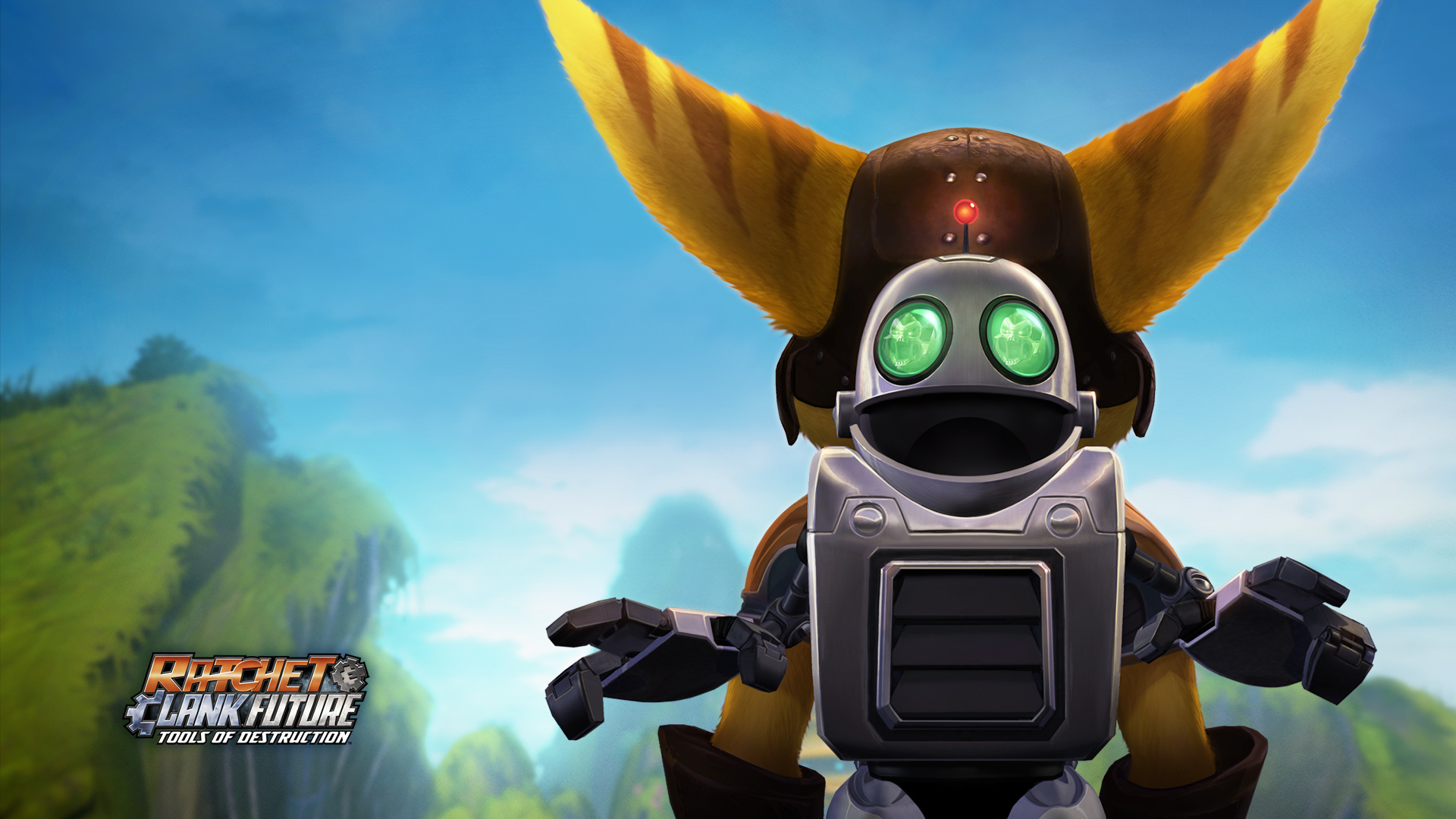 Ratchet And Clank Wallpaper - Ratchet And Clank Tools Of Destruction , HD Wallpaper & Backgrounds