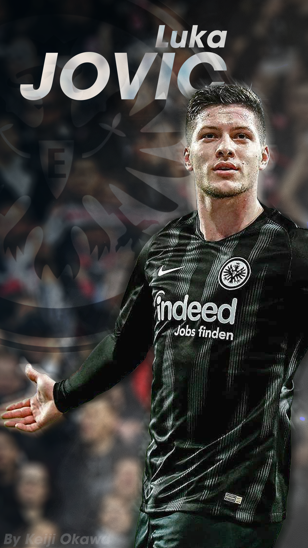 Eintracht Frankfurt Luka Jovic , HD Wallpaper & Backgrounds