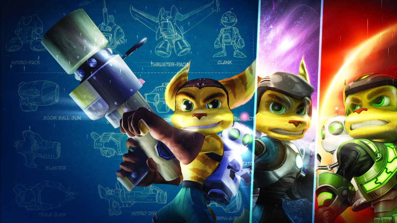 Ratchet And Clank Trilogy - Ratchet And Clank 1 2 3 , HD Wallpaper & Backgrounds