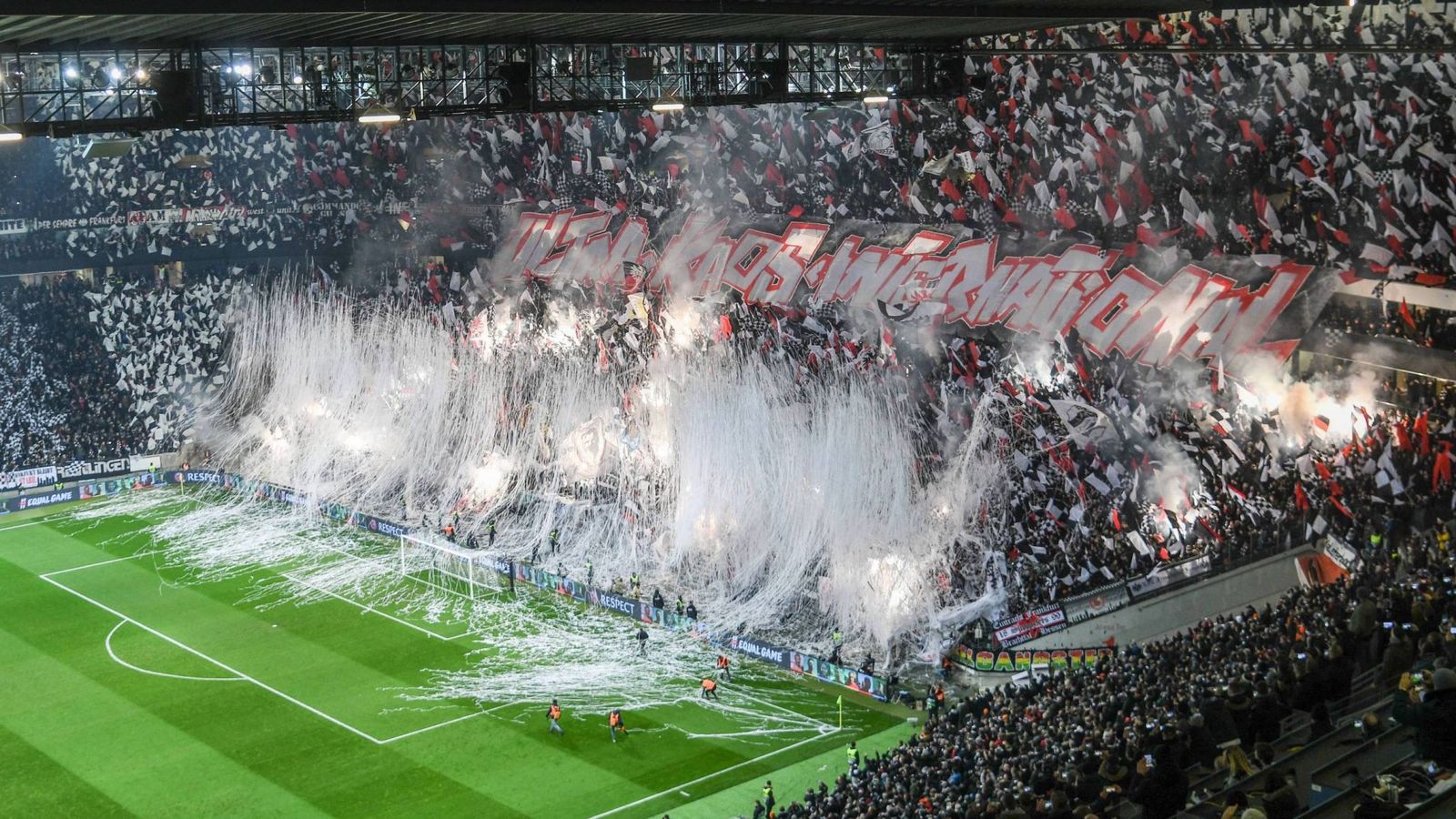 Eintracht Frankfurts Nächste Choreo - Frankfurt Choreo Europa League