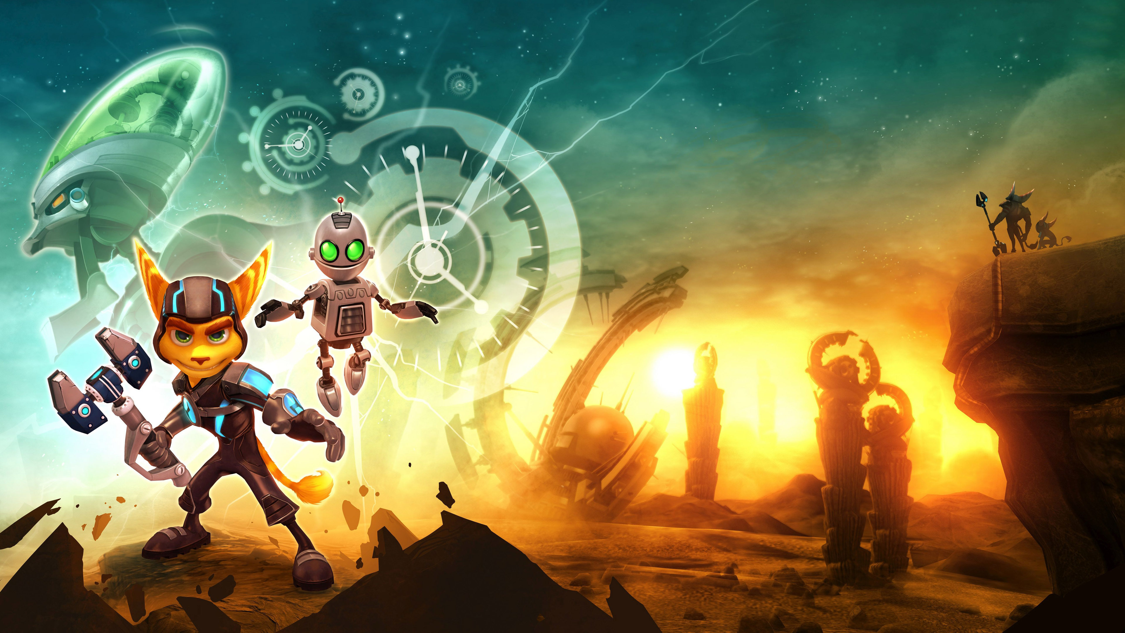 Ratchet & Clank Hd Wallpaper - Ratchet And Clank , HD Wallpaper & Backgrounds