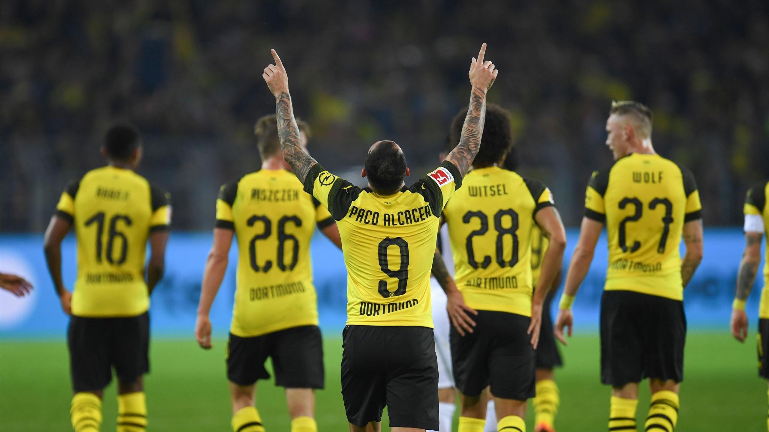 Borussia Dortmund Beat Eintracht Frankfurt 3-1 To Go - Borussia Dortmund 2018 2019 , HD Wallpaper & Backgrounds