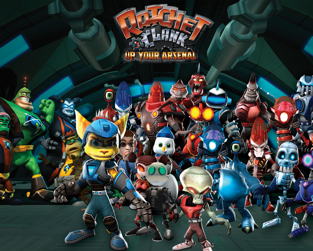 Ratchet & Clank - Ratchet Et Clank Up Your Arsenal , HD Wallpaper & Backgrounds