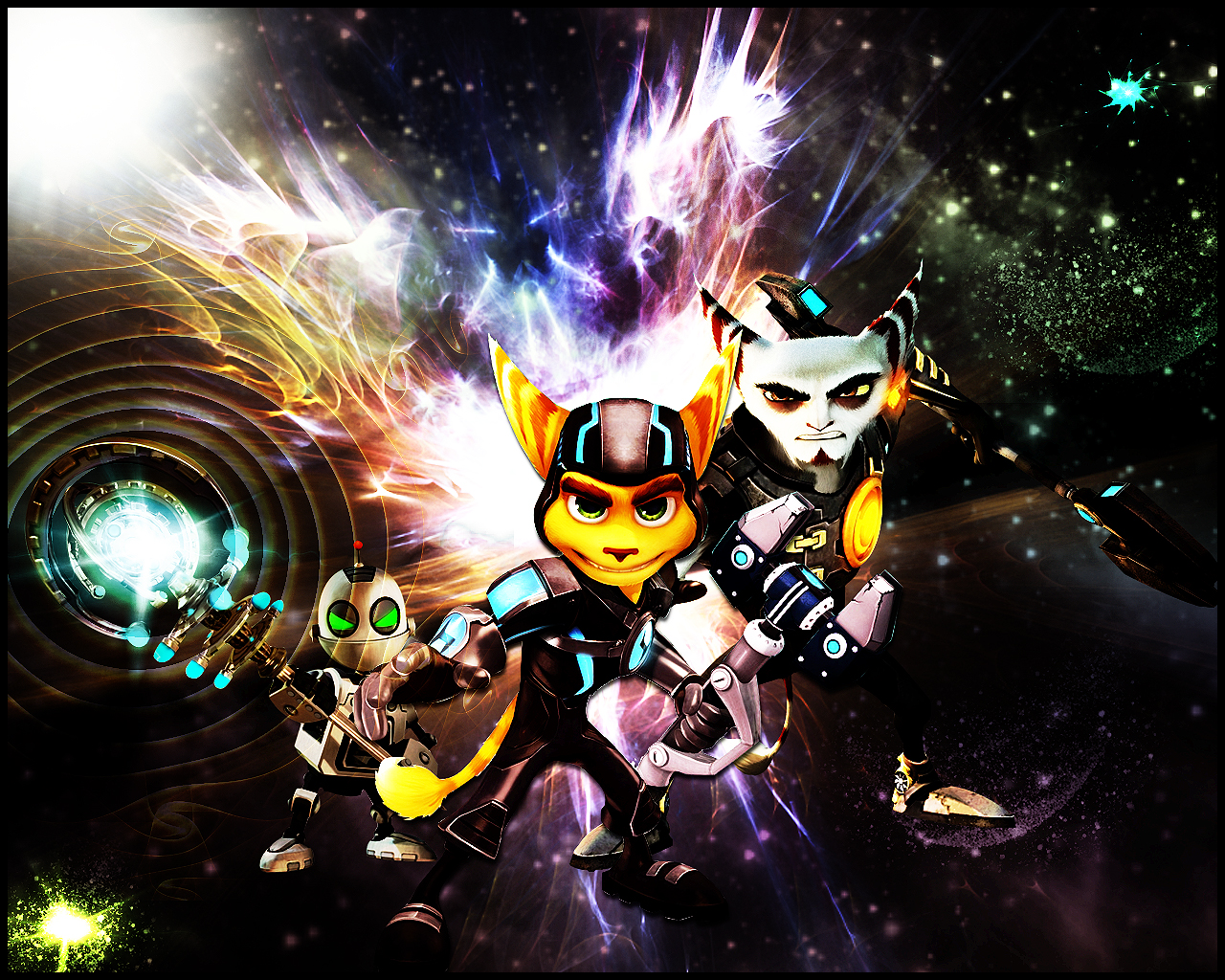Ratchet Clank Future A Crack In Time - Ratchet And Clank A Crack In Time Art , HD Wallpaper & Backgrounds