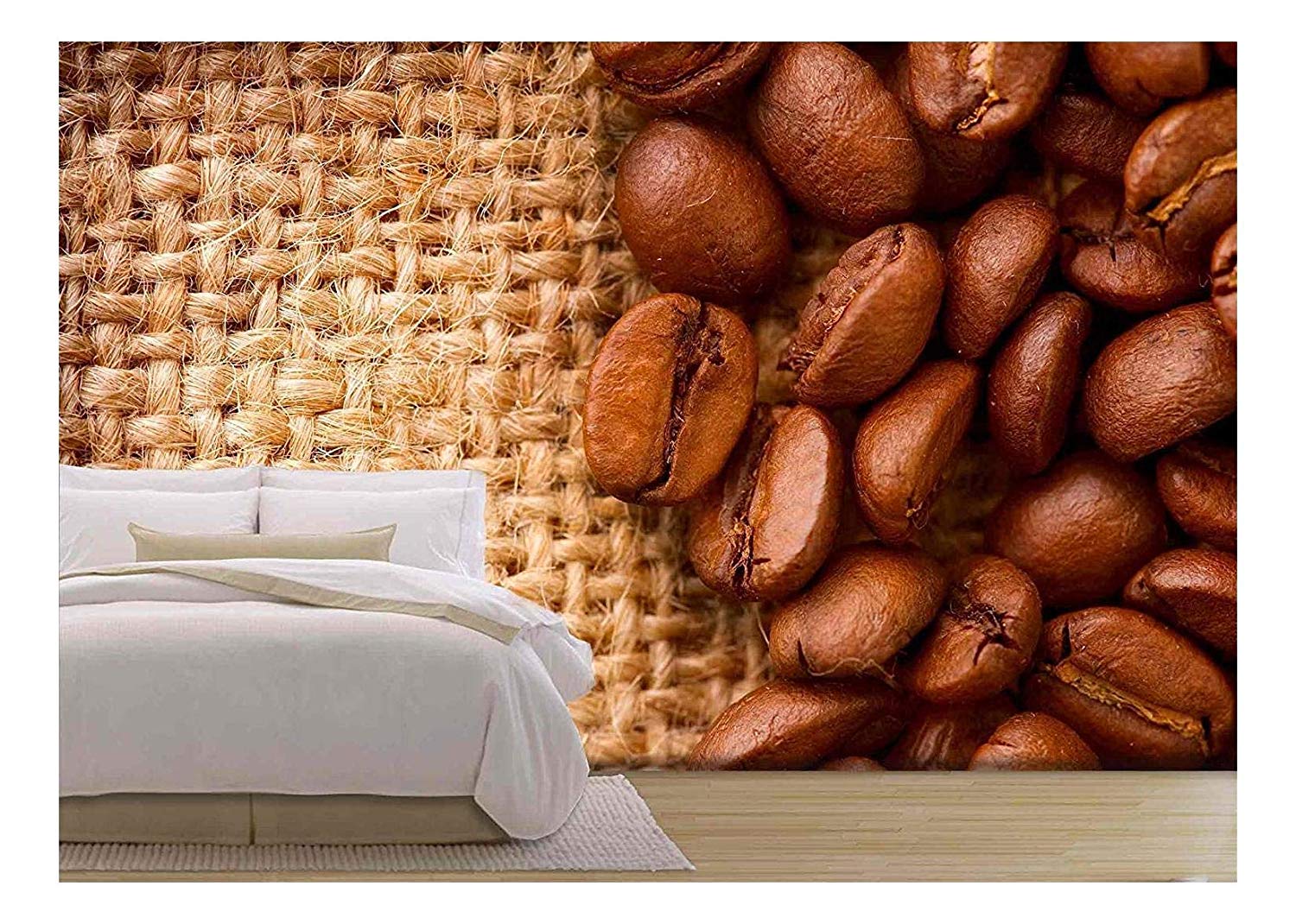 Amazon - Com - Wall26 - Coffee Border Design - Removable - Bedroom , HD Wallpaper & Backgrounds