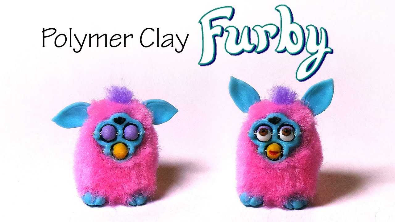 Polymer Clay Furby Tutorial - Polymer Clay Furby , HD Wallpaper & Backgrounds